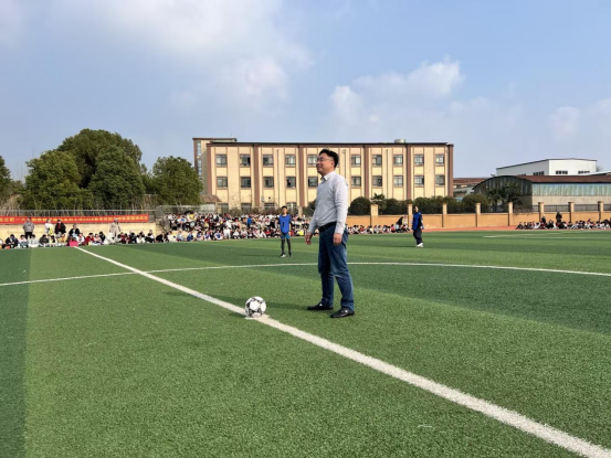 合肥一六八新桥教育集团高刘小学2026年校园足球联赛开幕